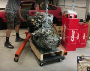 Honda engine swap dolly