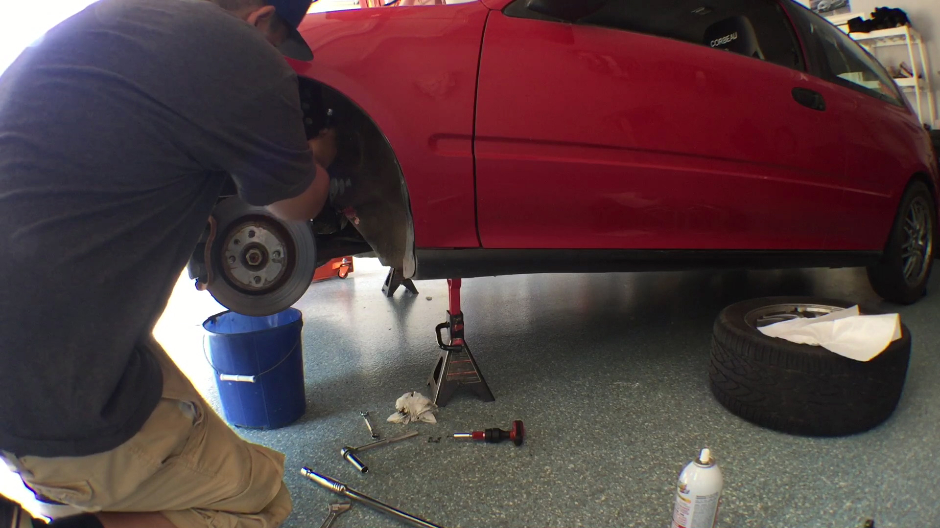 project 1992 Civic brakes
